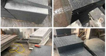 贵阳 芝麻黑地铺石材