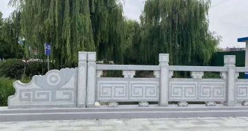 贵阳 芝麻灰桥栏杆、河道栏杆安装效果
