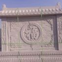 贵阳 芝麻白花岗岩屏风，照壁，影壁