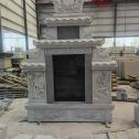 贵阳 芝麻灰高档墓碑、土墓，一套也支持定做