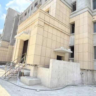 贵阳 黄金麻干挂，工地实拍