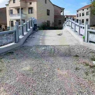 贵阳 芝麻灰花岗岩桥栏杆