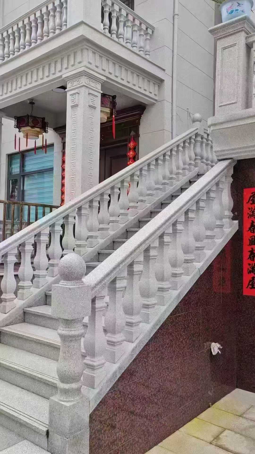 贵阳 天然石材 阳台庭院护栏、栏杆