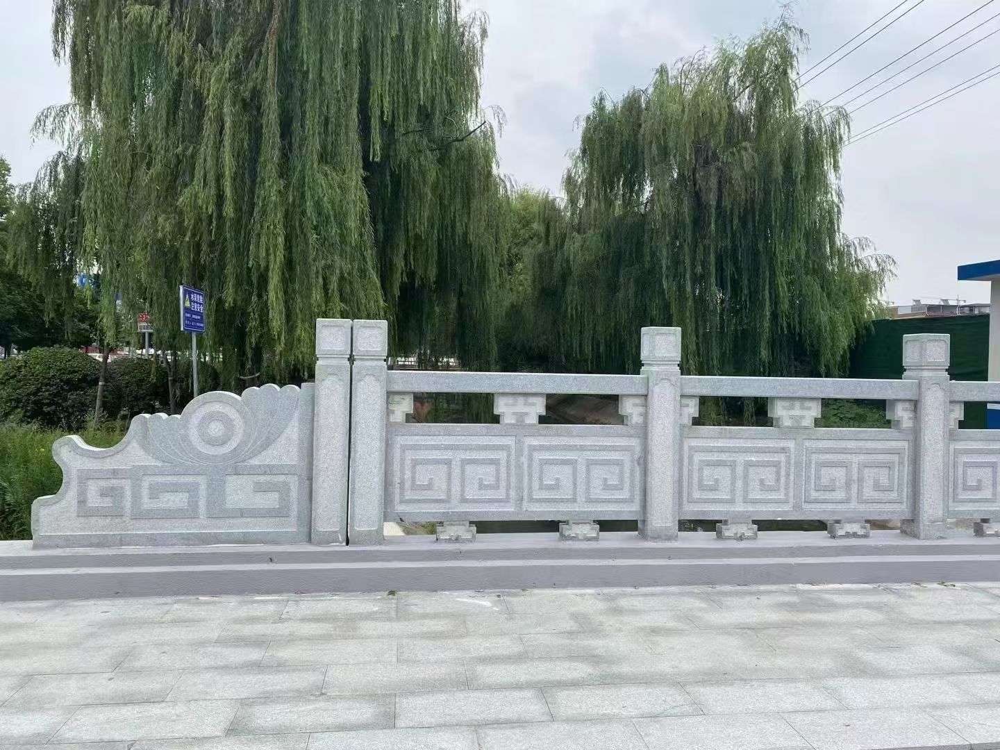 贵阳 芝麻灰桥栏杆、河道栏杆安装效果