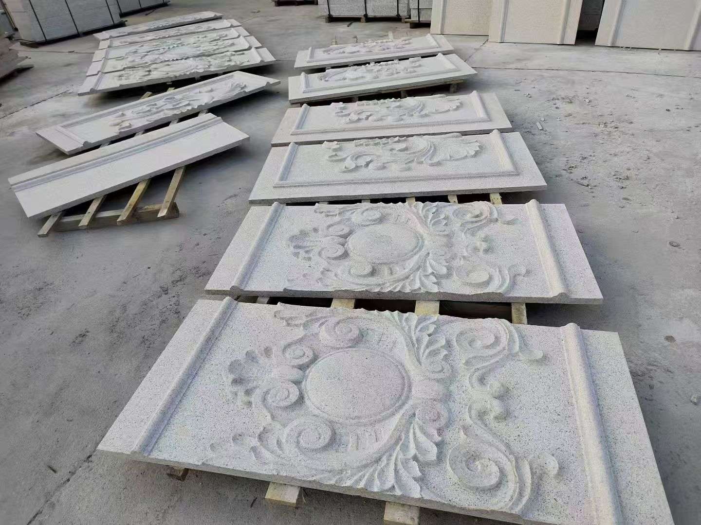 贵阳 芝麻白干挂雕花板